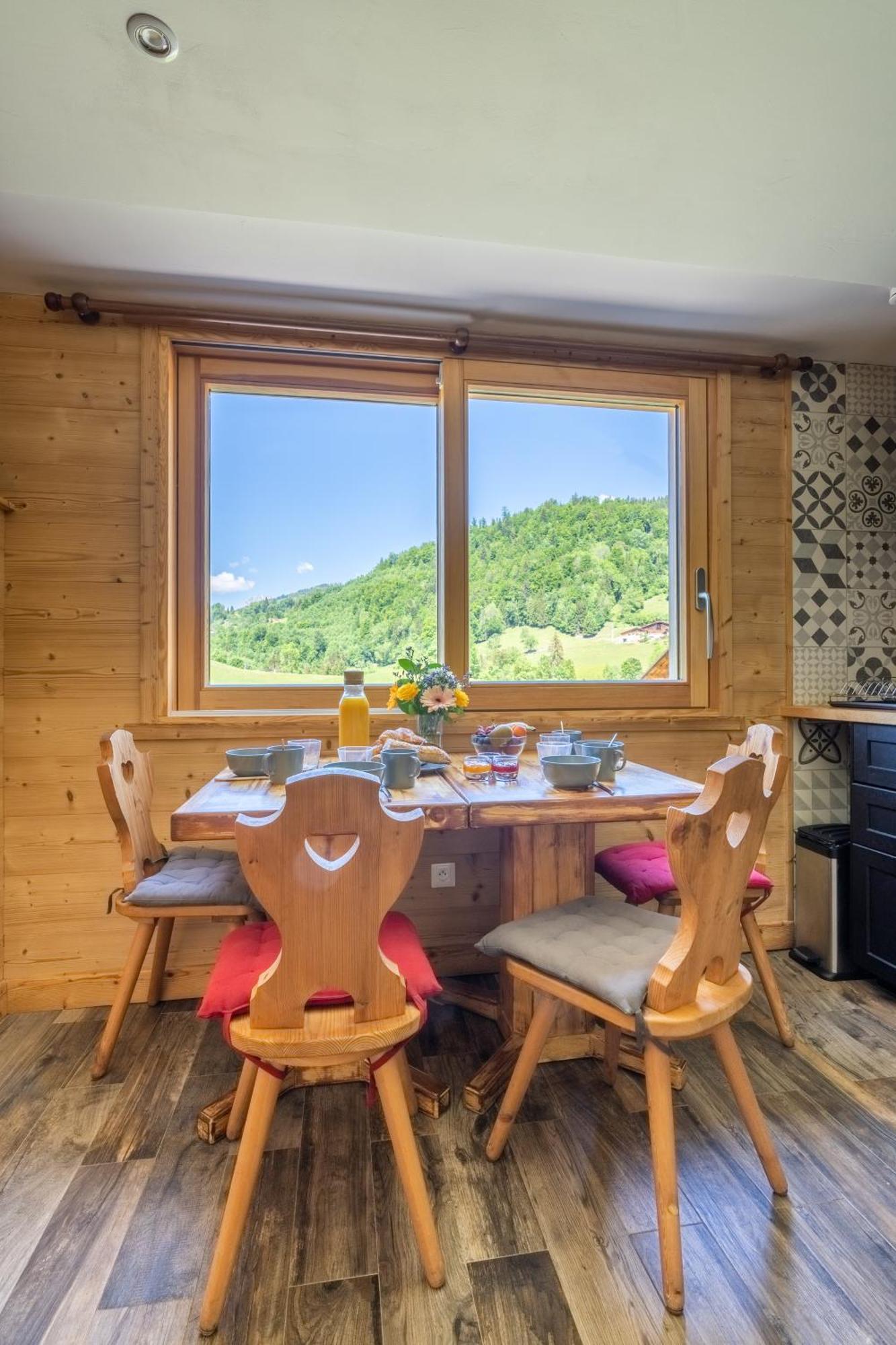 Chalet D'En O Les Clefs Værelse billede
