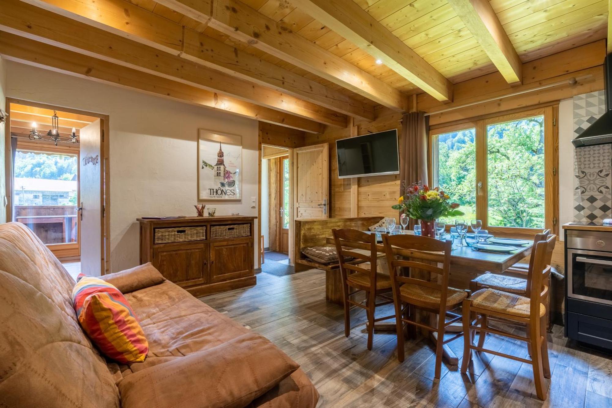 Chalet D'En O Les Clefs Værelse billede