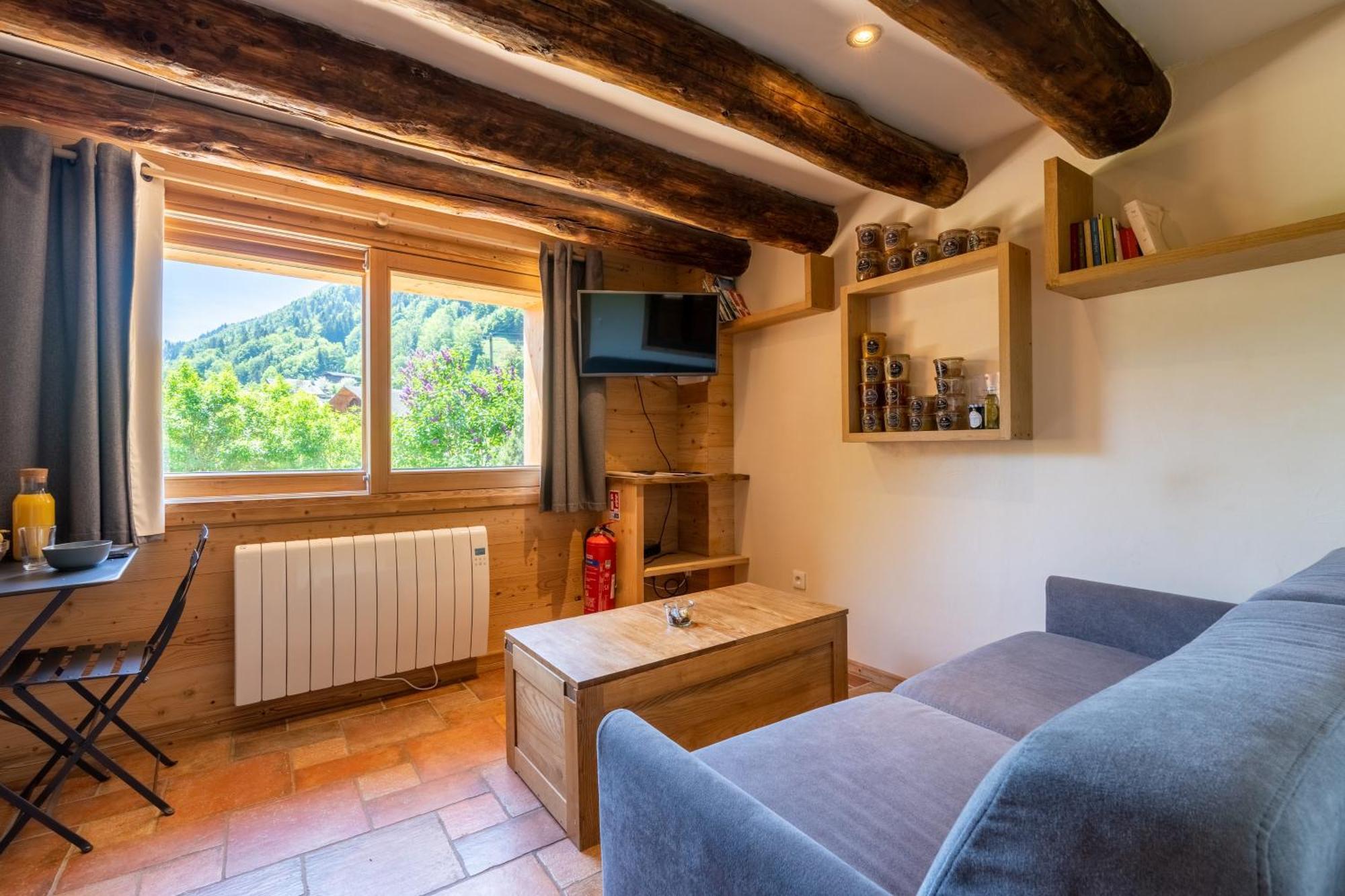 Chalet D'En O Les Clefs Værelse billede